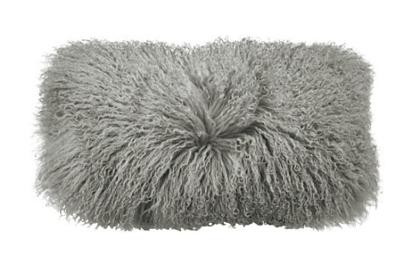 Furry, Flokati Pillows for Beds and Bedroom Chair