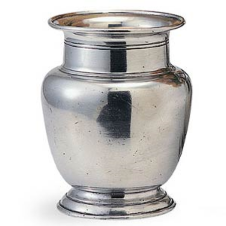 Large, Pewter Vase for Branches-much more wintery than glass!