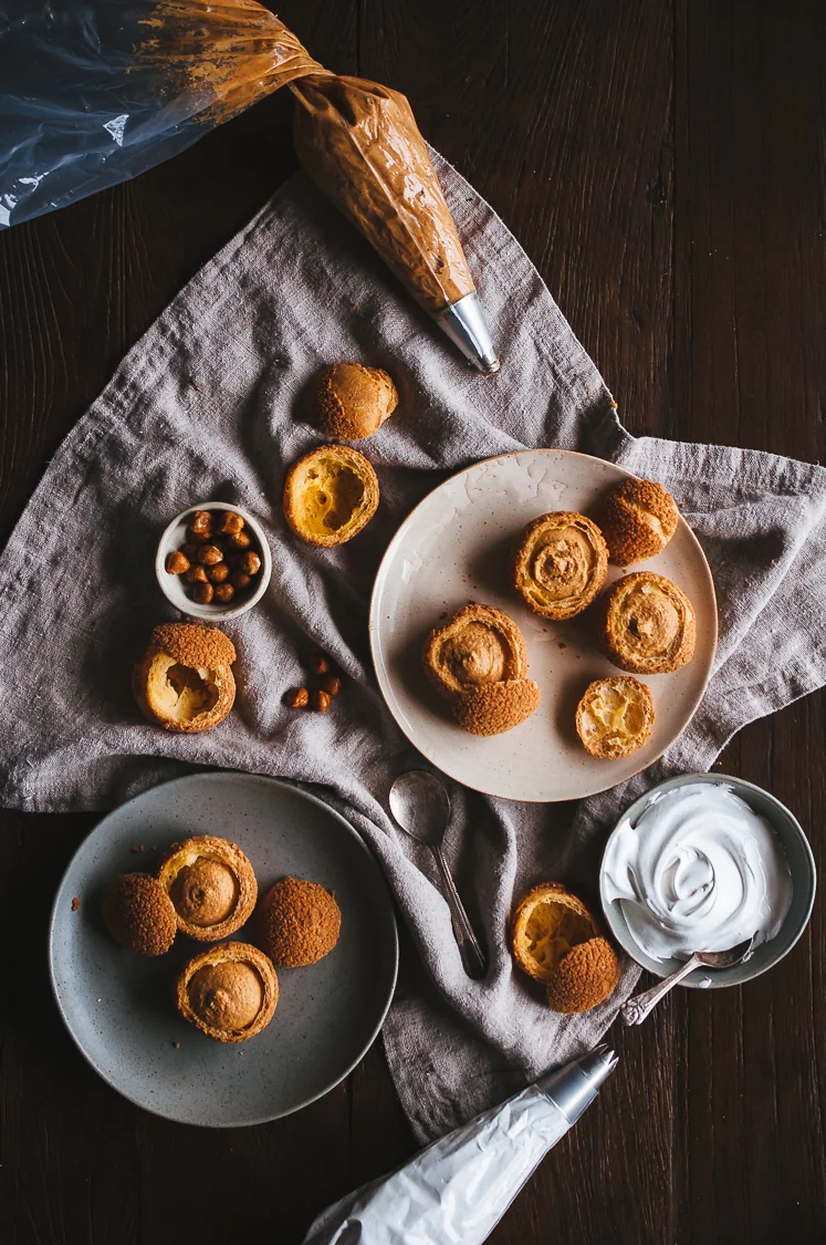 Haz Caramel and Meringue Cream Puffs 5.jpg