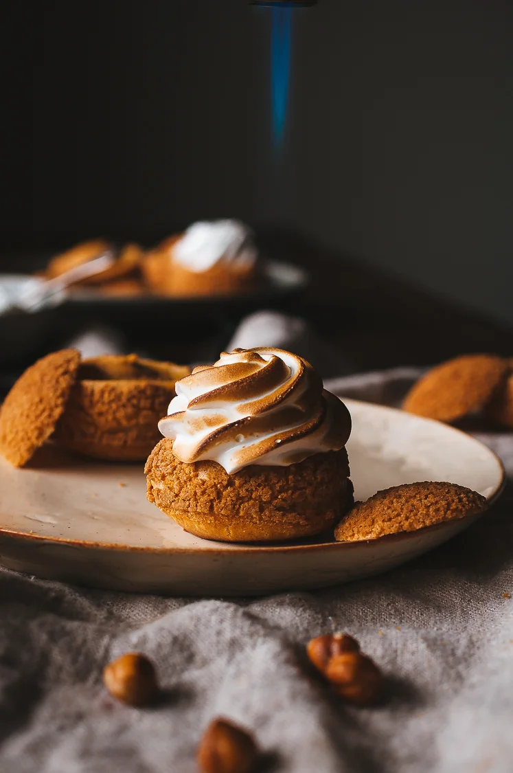 Haz Caramel and Meringue Cream Puffs 7.jpg