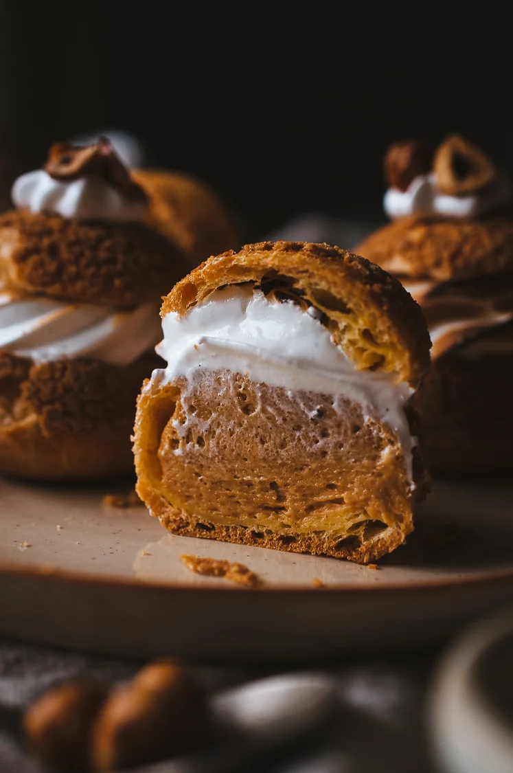 Haz Caramel and Meringue Cream Puffs 9.jpg
