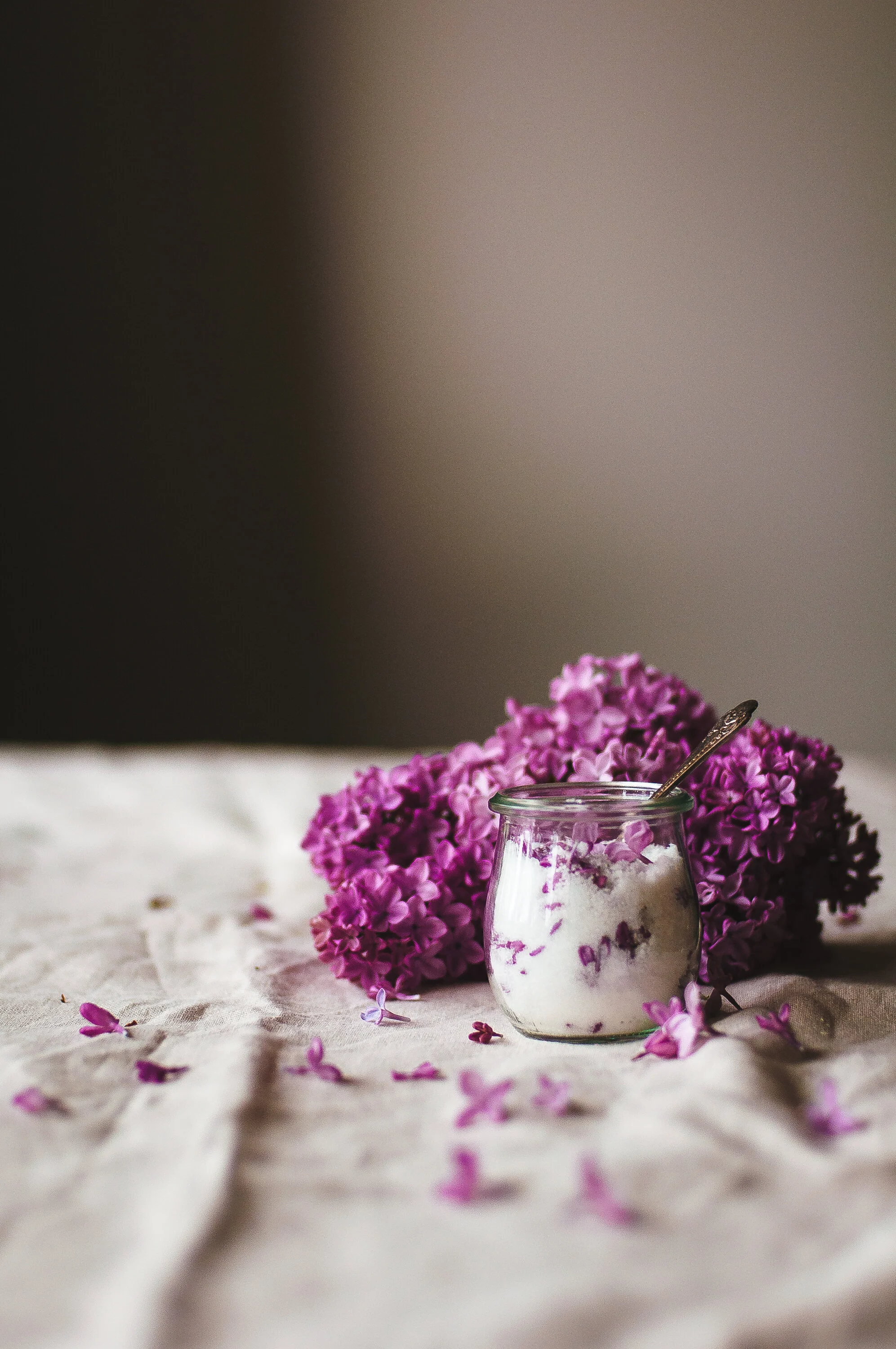 Lilac Sugar + Lilac Simple Syrup