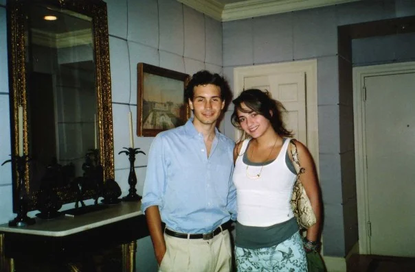 With Annabelle in Capri