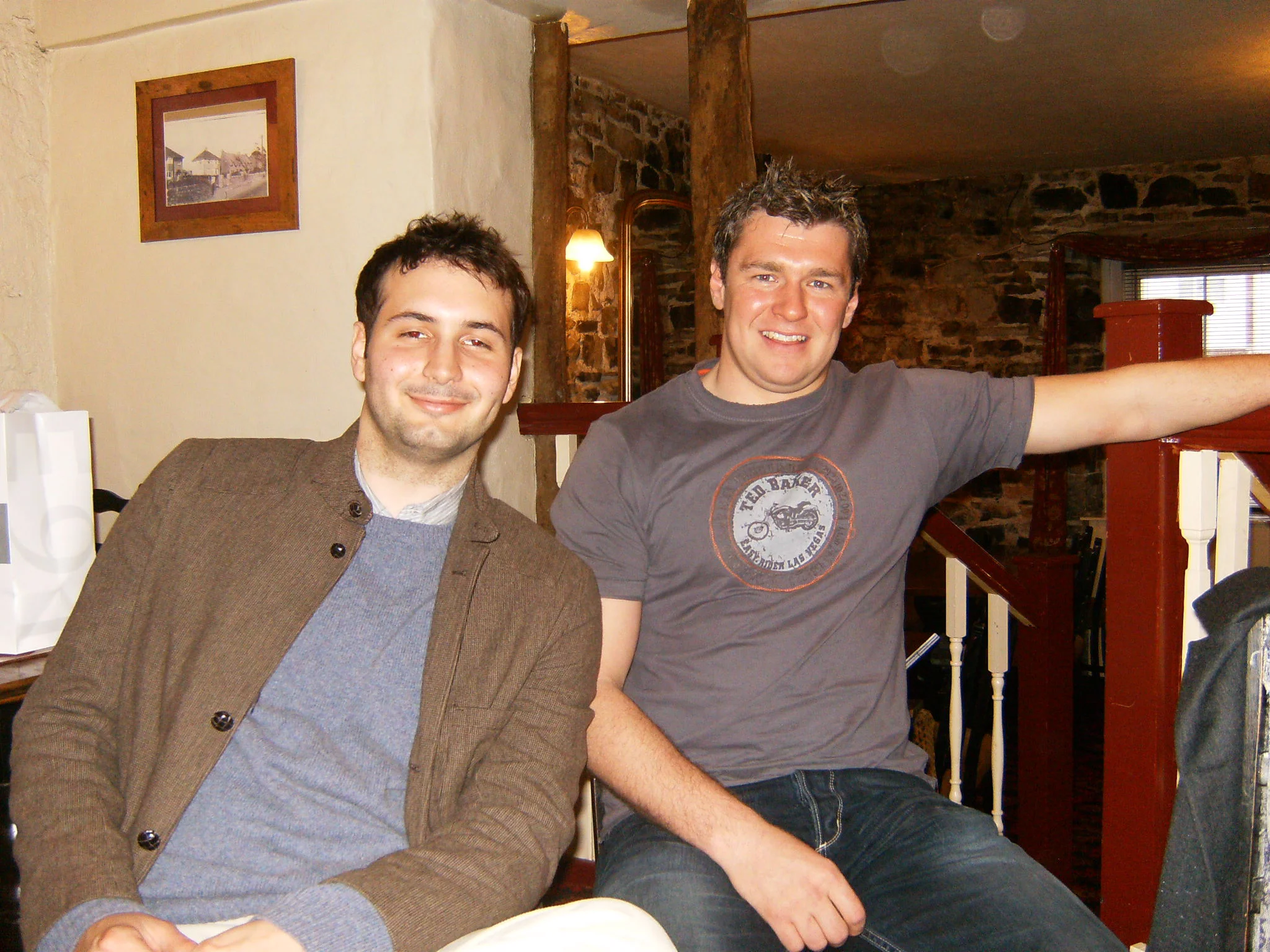 Cousin Lee in Wales