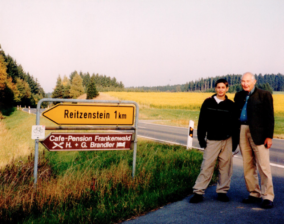 Reitzenstein with Grandpa John