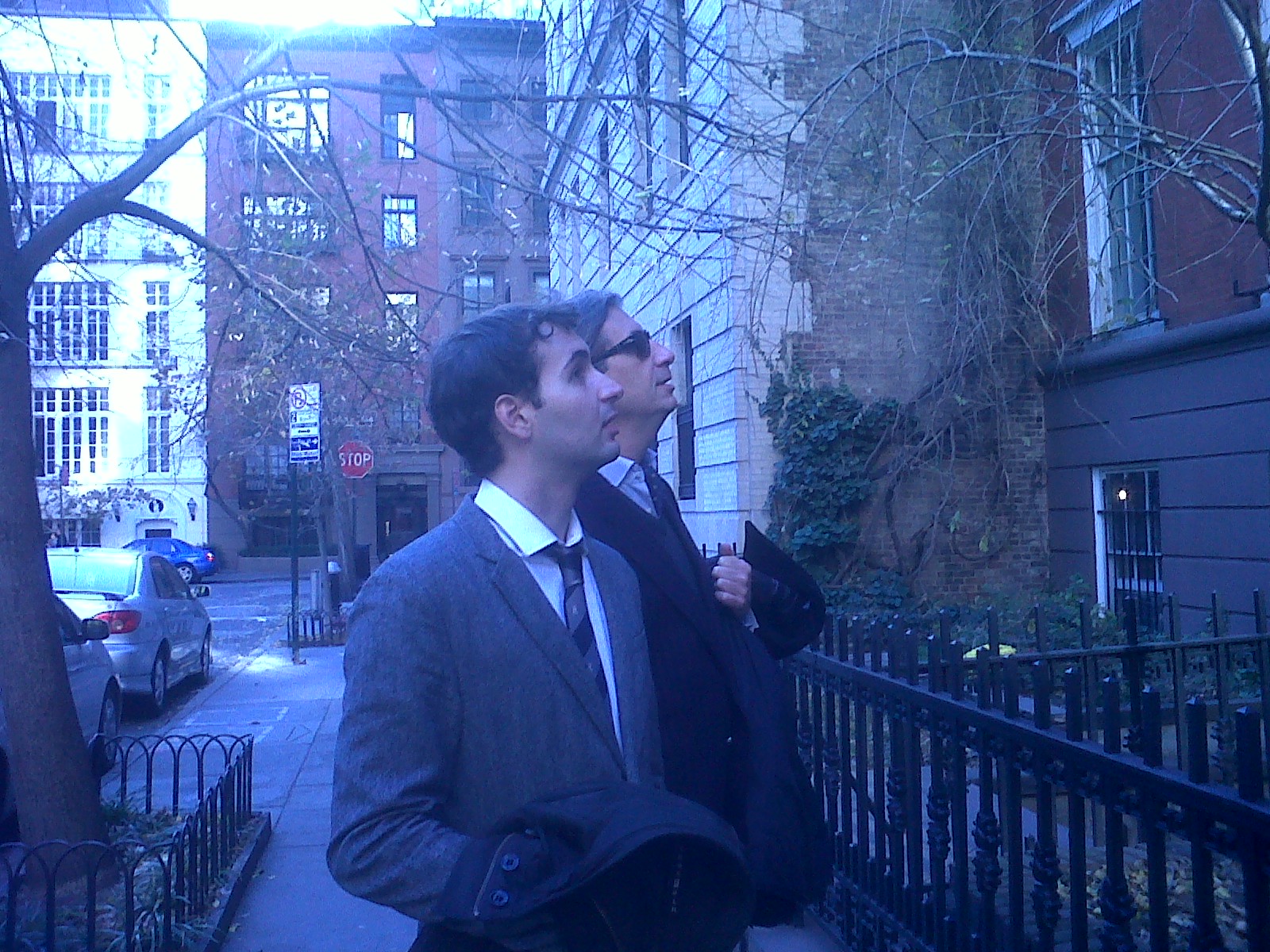 With Dan at Gramercy Park