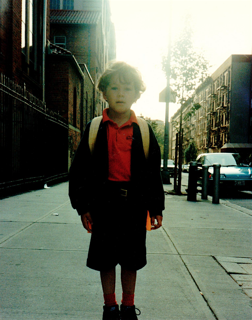 Tres chic for first day of elementary school