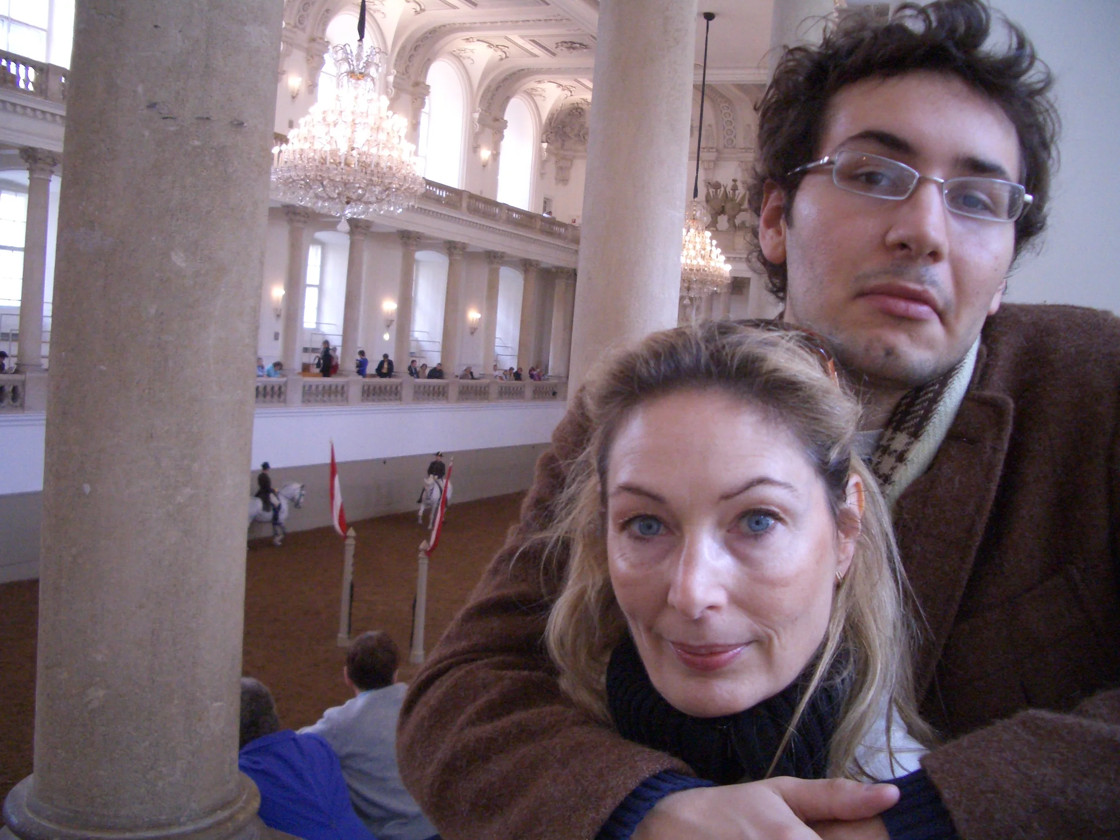 Paris and Mom in Vienna