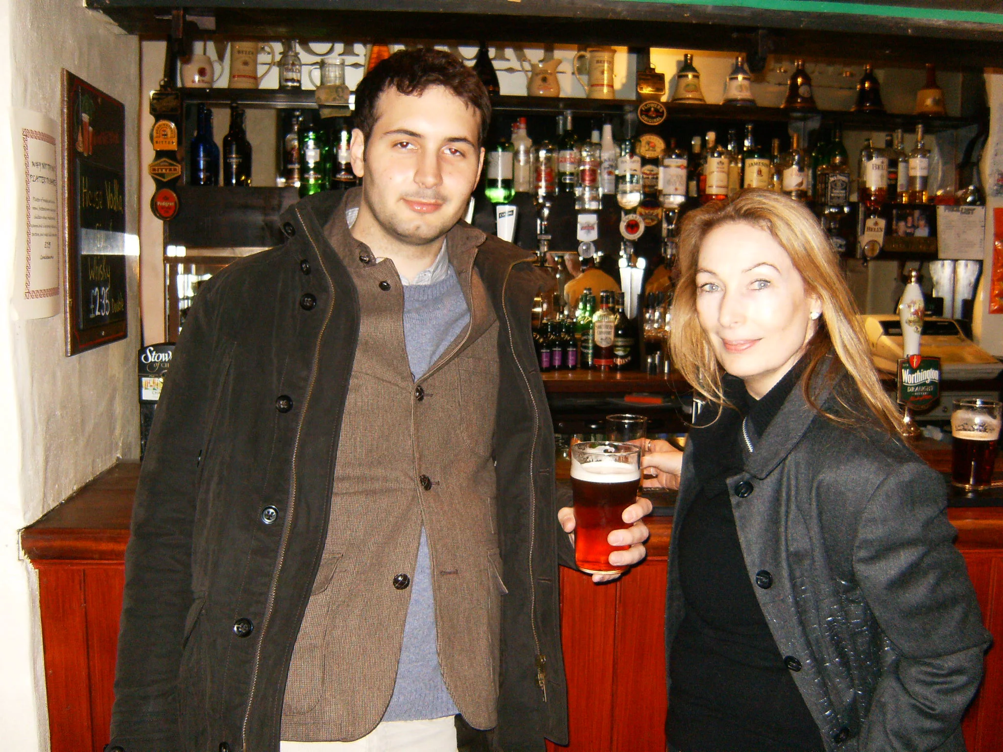 In Jonathan's pub in Wales