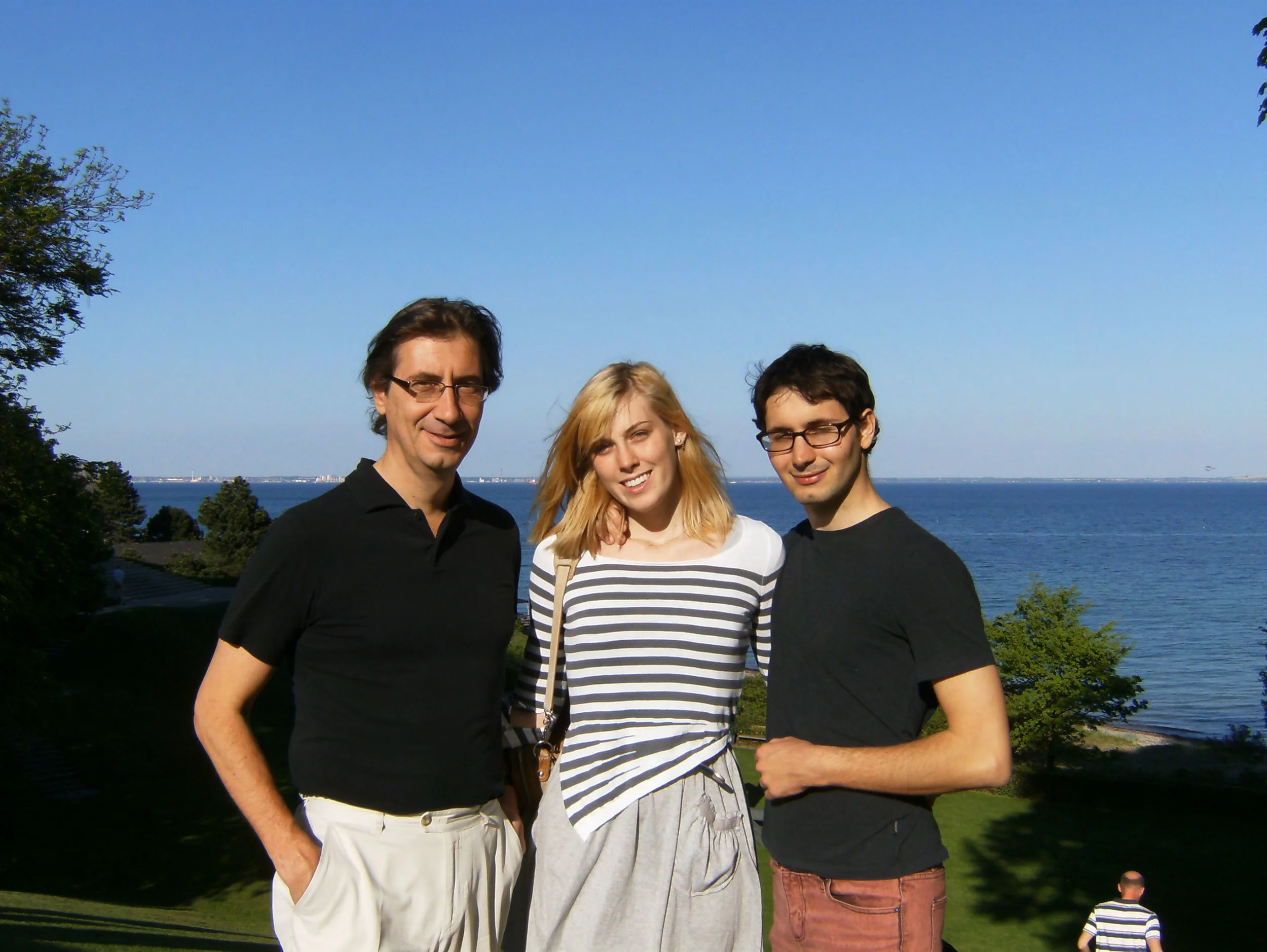 At the Louisiana Museum of Modern Art in Copenhagen with Dan and Selby