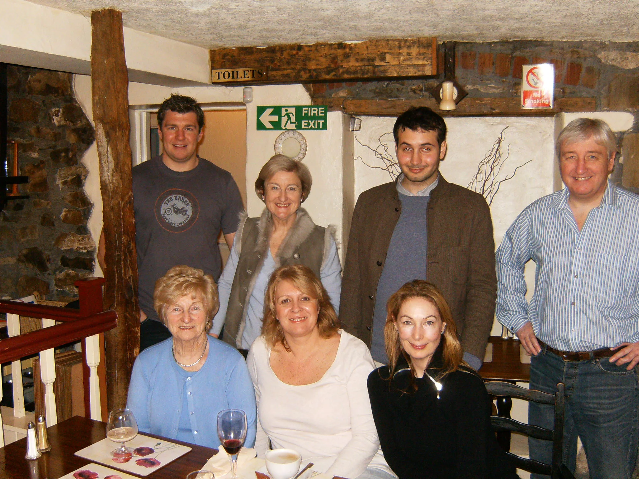 At Jonathan's pub in Wales