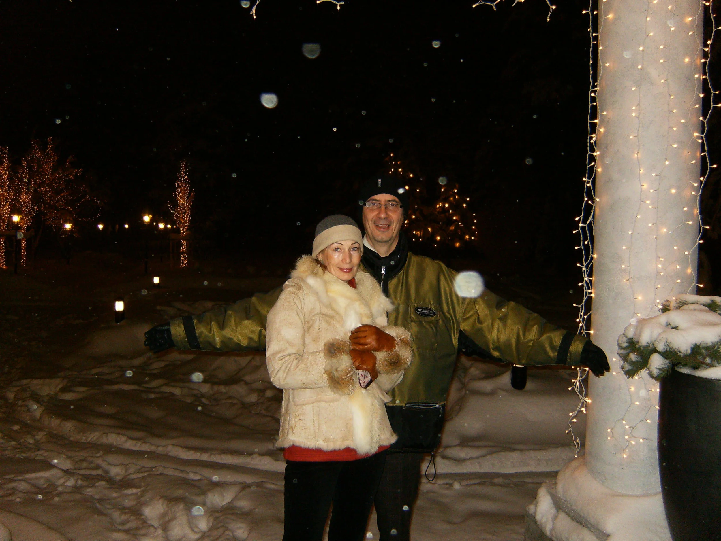 Dan's birthday in St Moritz, 2008