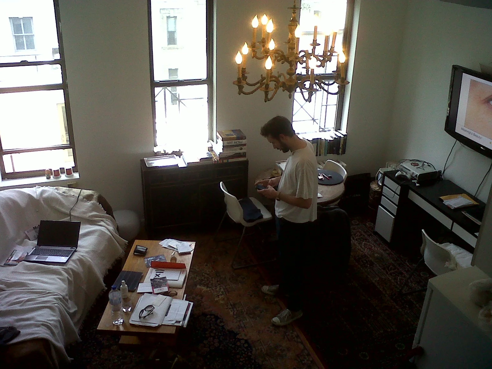 At home on Mulberry Street