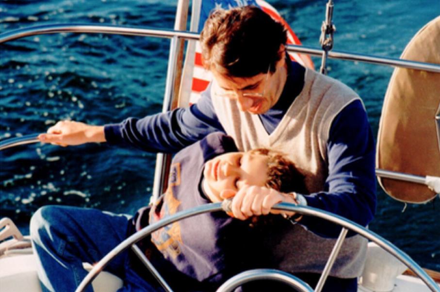 Sailing with Dad