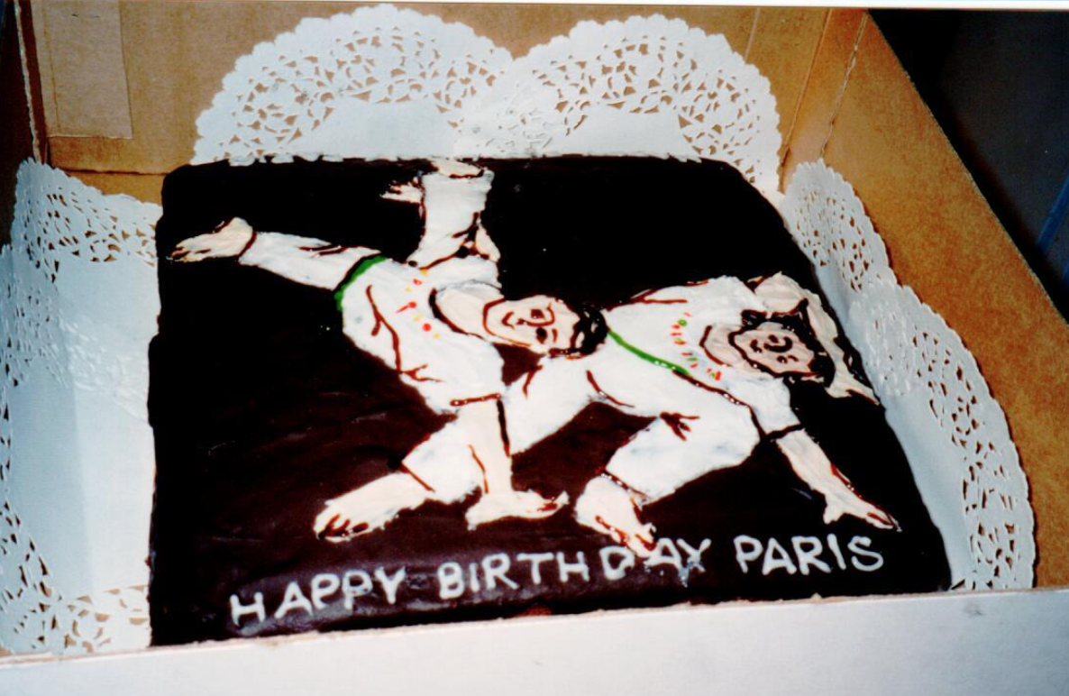 Paris 10th birthday Capoeira Party Cake