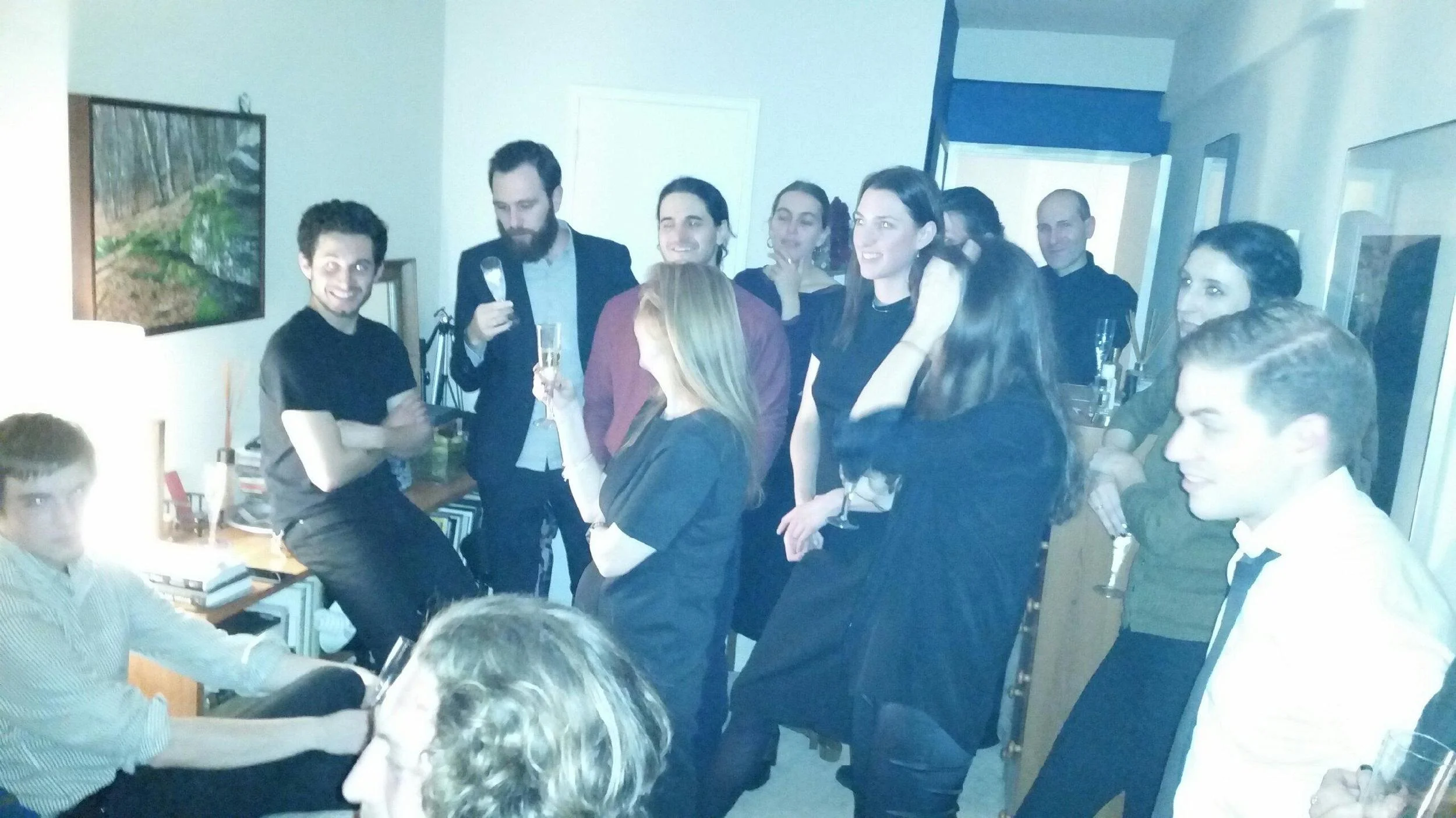 after party in Paris's room