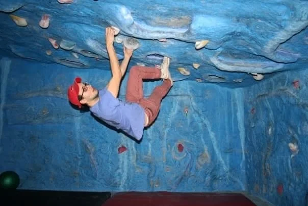 On the wall