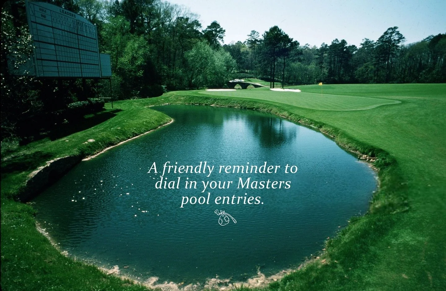 If you&rsquo;re not spending an irresponsible amount of time researching each guys stats in tier groups 4 thru 6, then you must not love this tournament.

#golf #golfing #themasters #masters #augusta