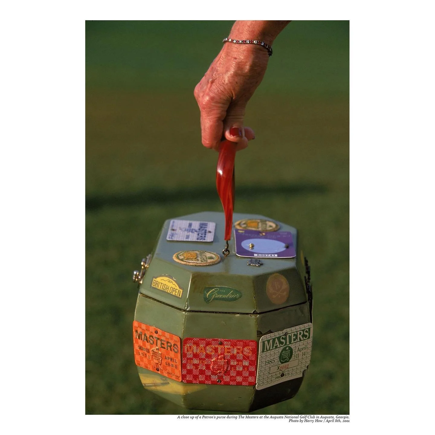 Time to get your ducks in a row. Redownload the app. Star your favorite players. Start acting sick at work so you can work remote on Thursday and Friday.

&ldquo;A close up of a Patron&rsquo;s purse during The Masters at Augusta National Golf Club in