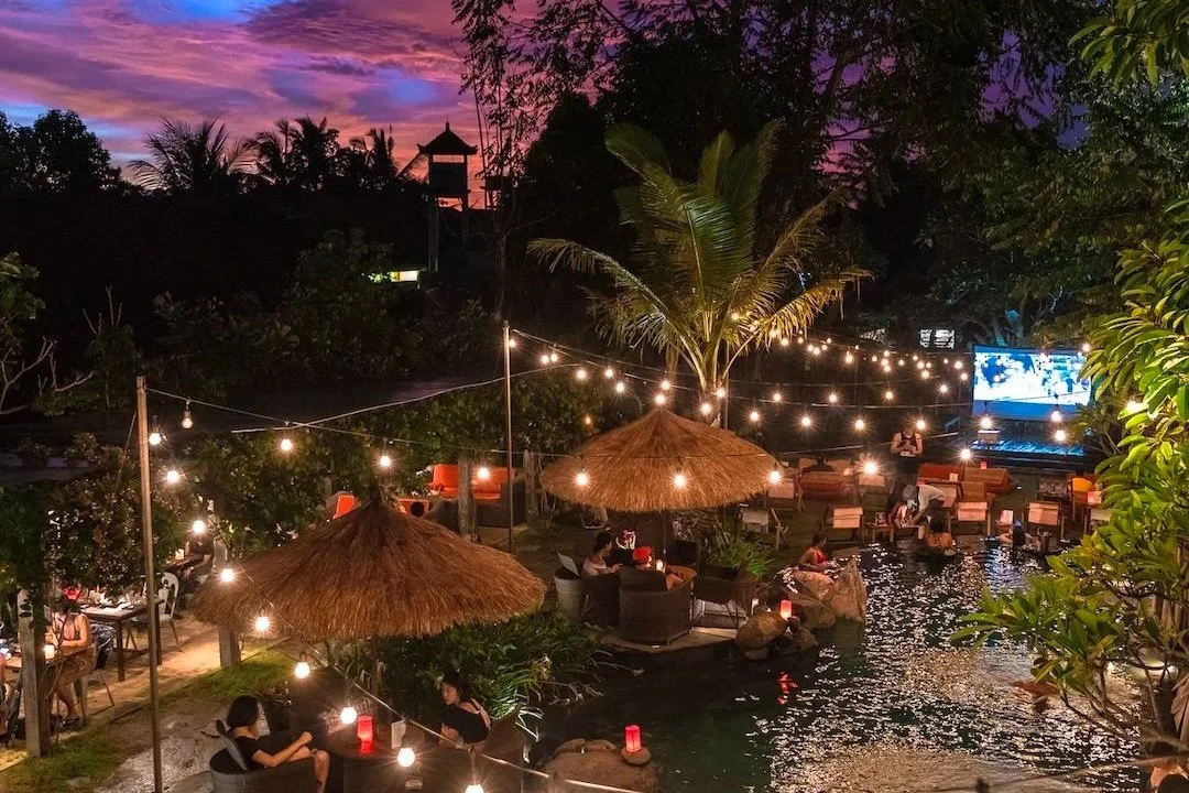 folk pool club in ubud