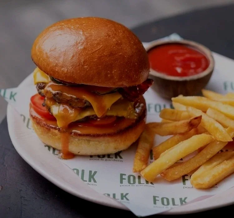 dining at best pool club in ubud