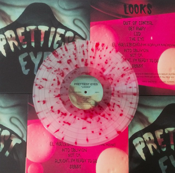 Looks limited edition Clear Red Splatter vinyl!