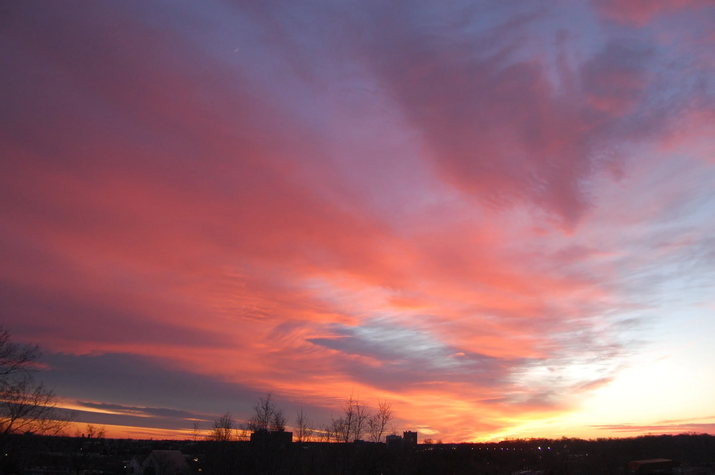 Sunset View from Rooftop