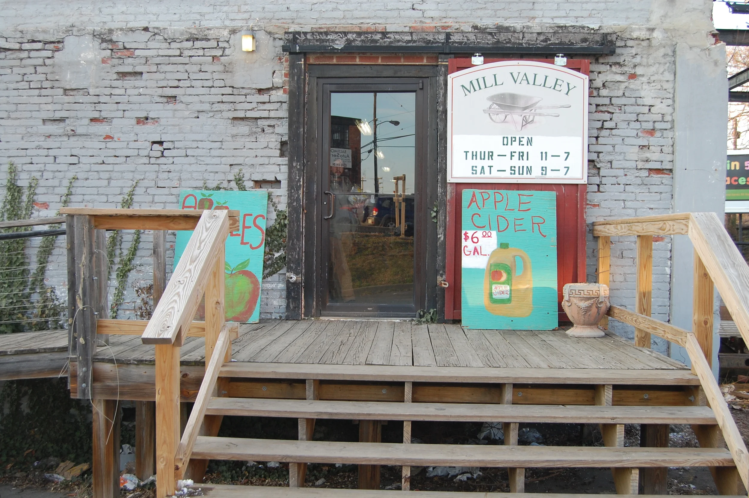 Mill Valley General Store , corner of W 28th St. and Sisson St.
