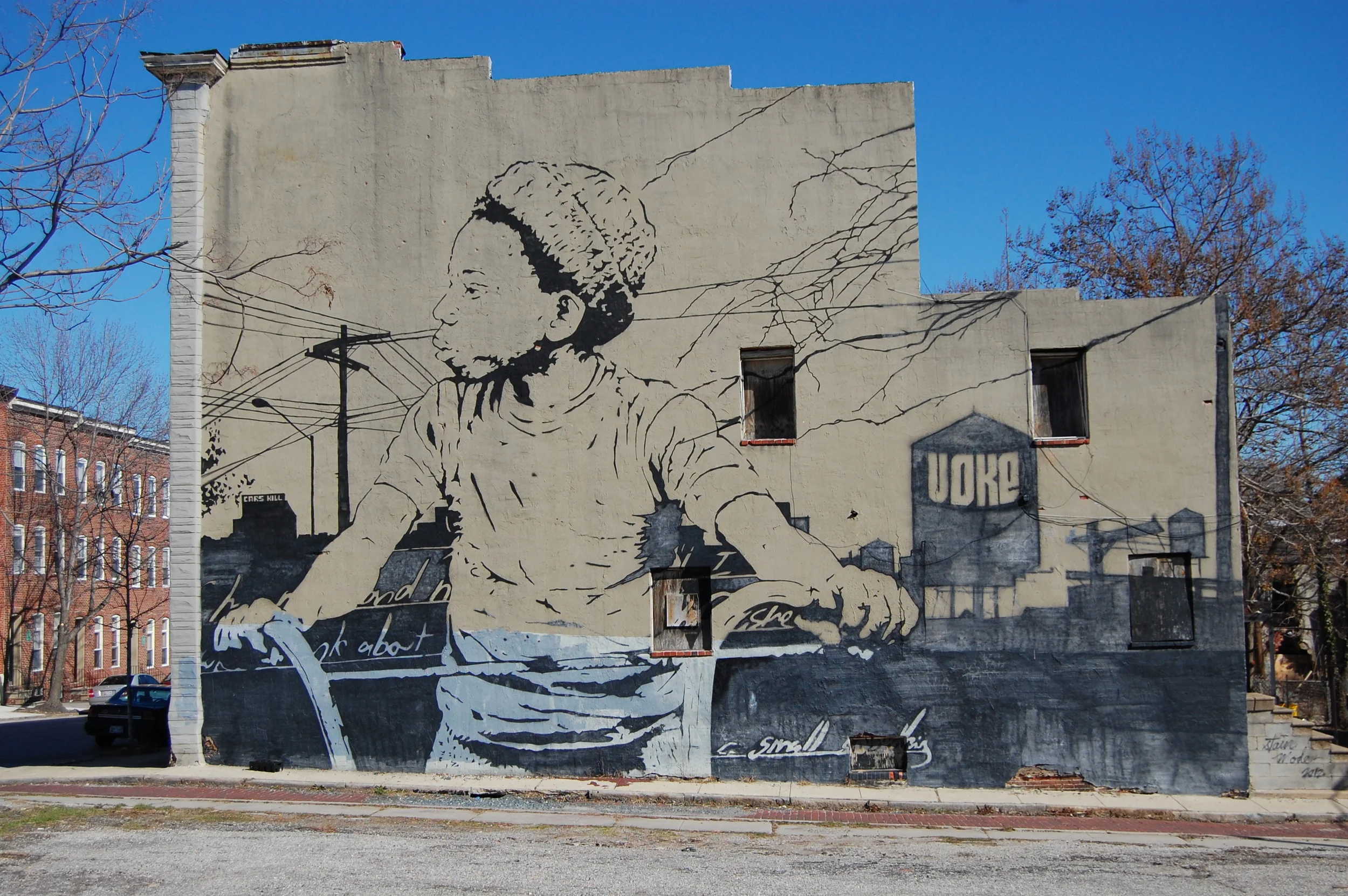 Mural on Guilford and E. Lanvale