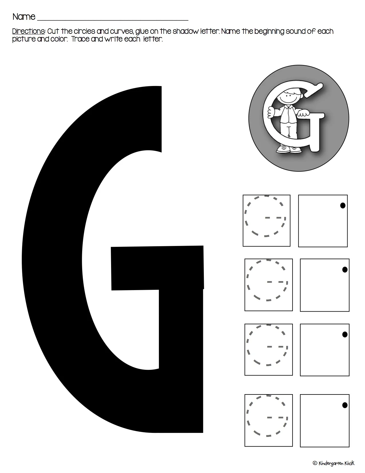 Handwriting Worksheets Alphabet Worksheets — Kindergarten Kiosk
