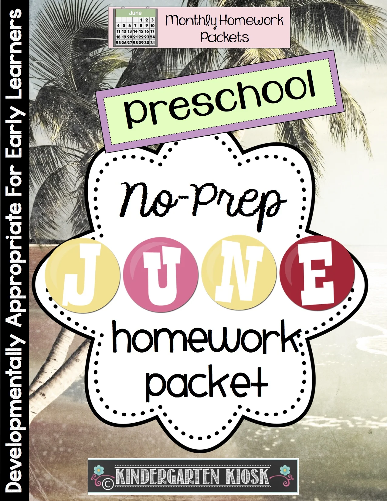 Homework Packets — Kindergarten Kiosk