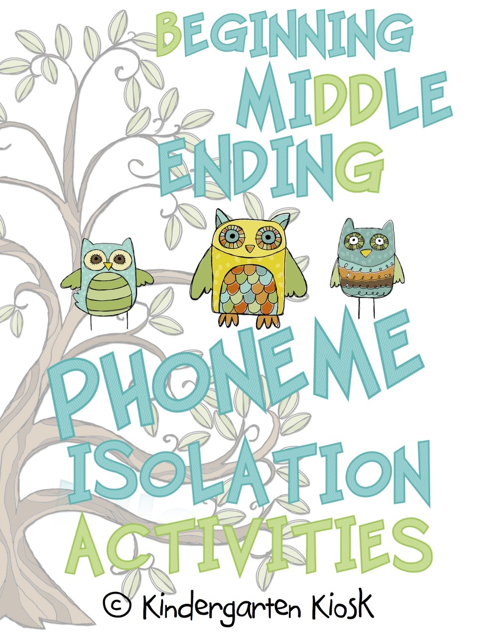 Phoneme Isolation Activities: Beginning, Middle, and Ending Sounds