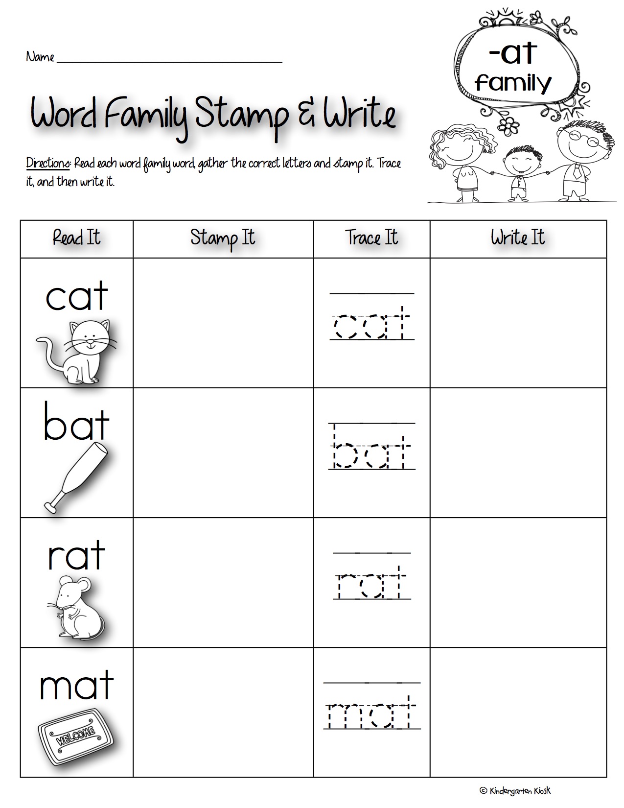 phonics-prep-word-family-worksheets-kindergarten-kiosk