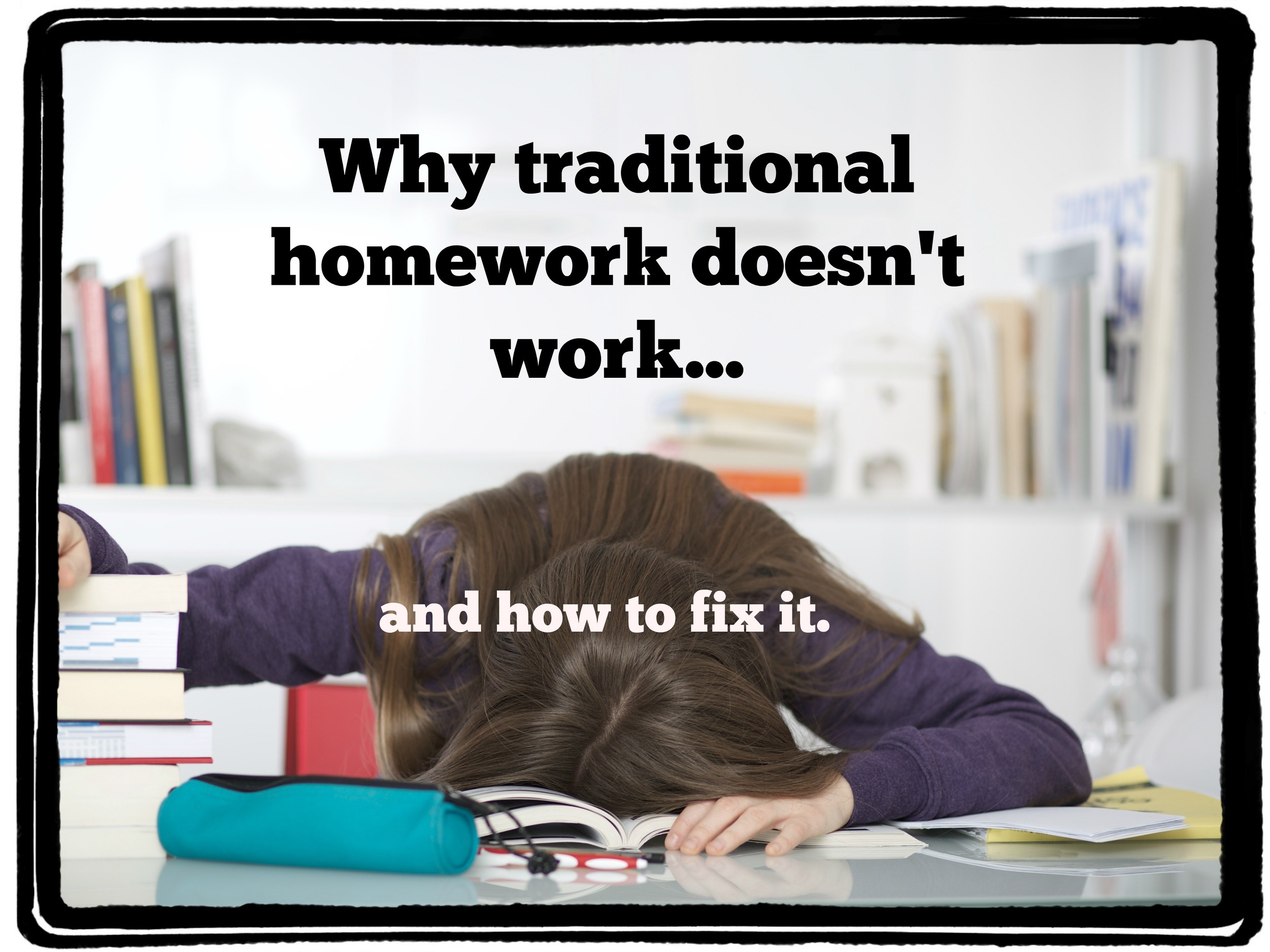 research shows homework doesn't help