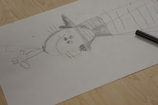 Guided Drawing Lesson of The Cat In a  Hat