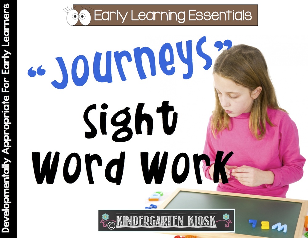 Sight Word Work: Journeys Reading