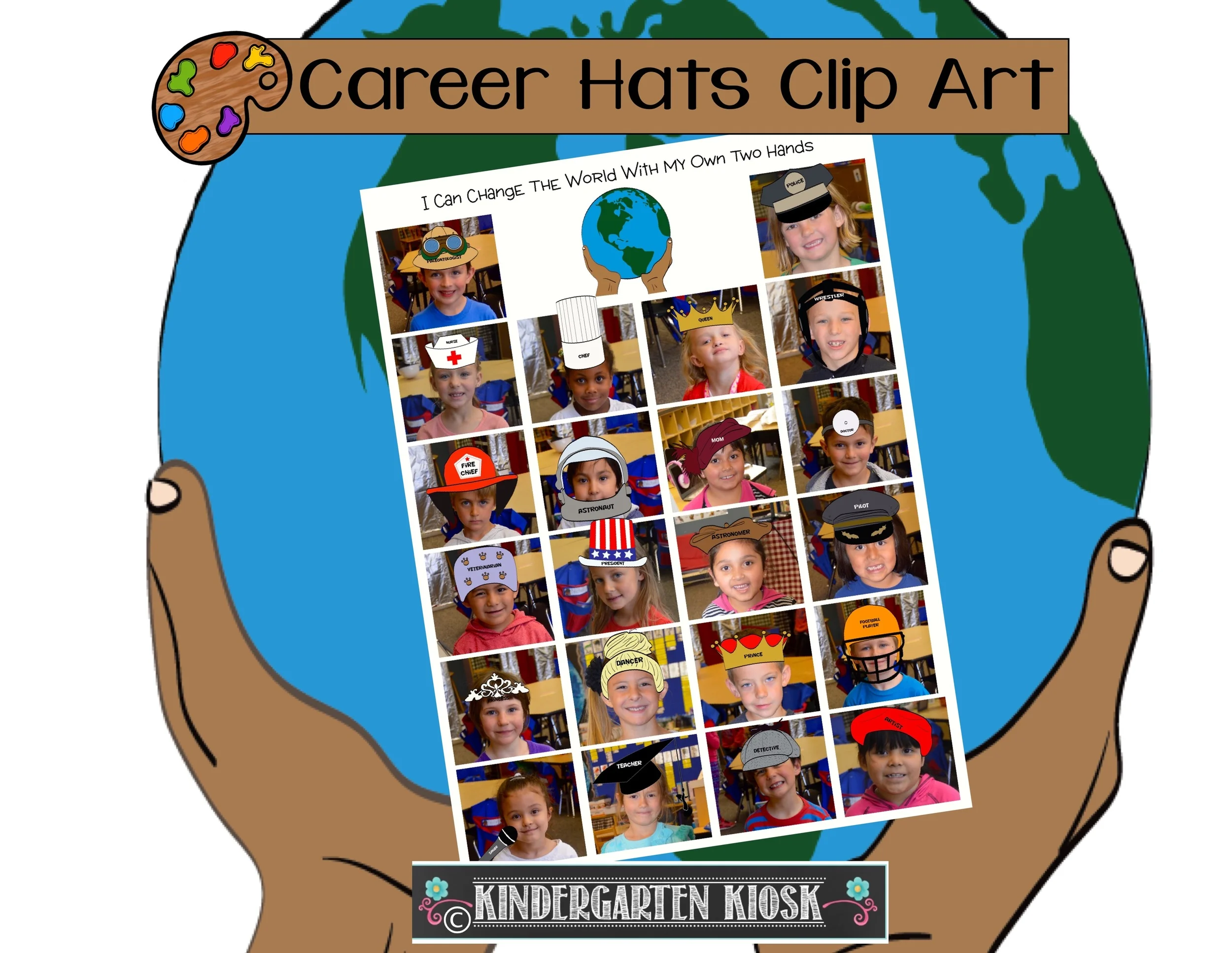 What Will I Be: Career Hat Clip Art