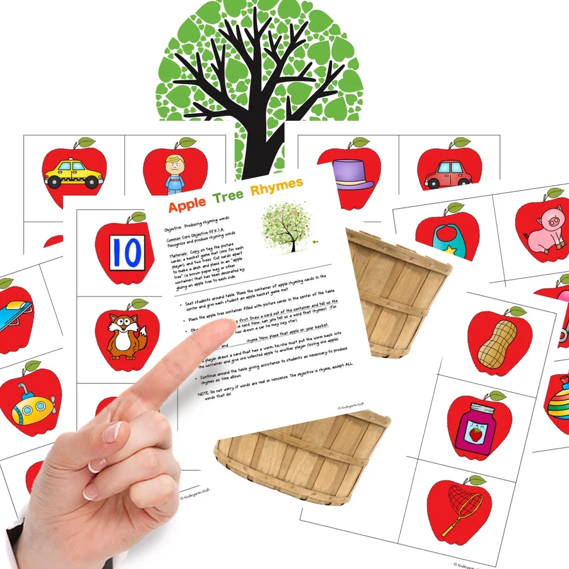 Objective : Producing rhyming words. Common Core Objective RF.K.2.A. Recognize and produce rhyming words. 