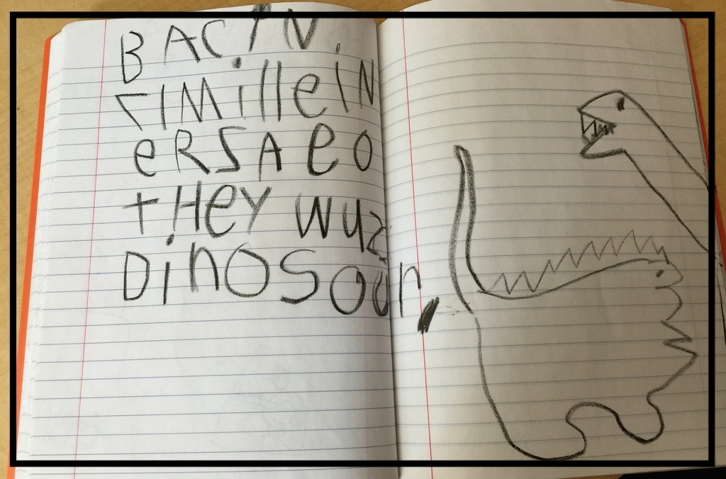 Back 17 million years ago there was dinosaurs.
