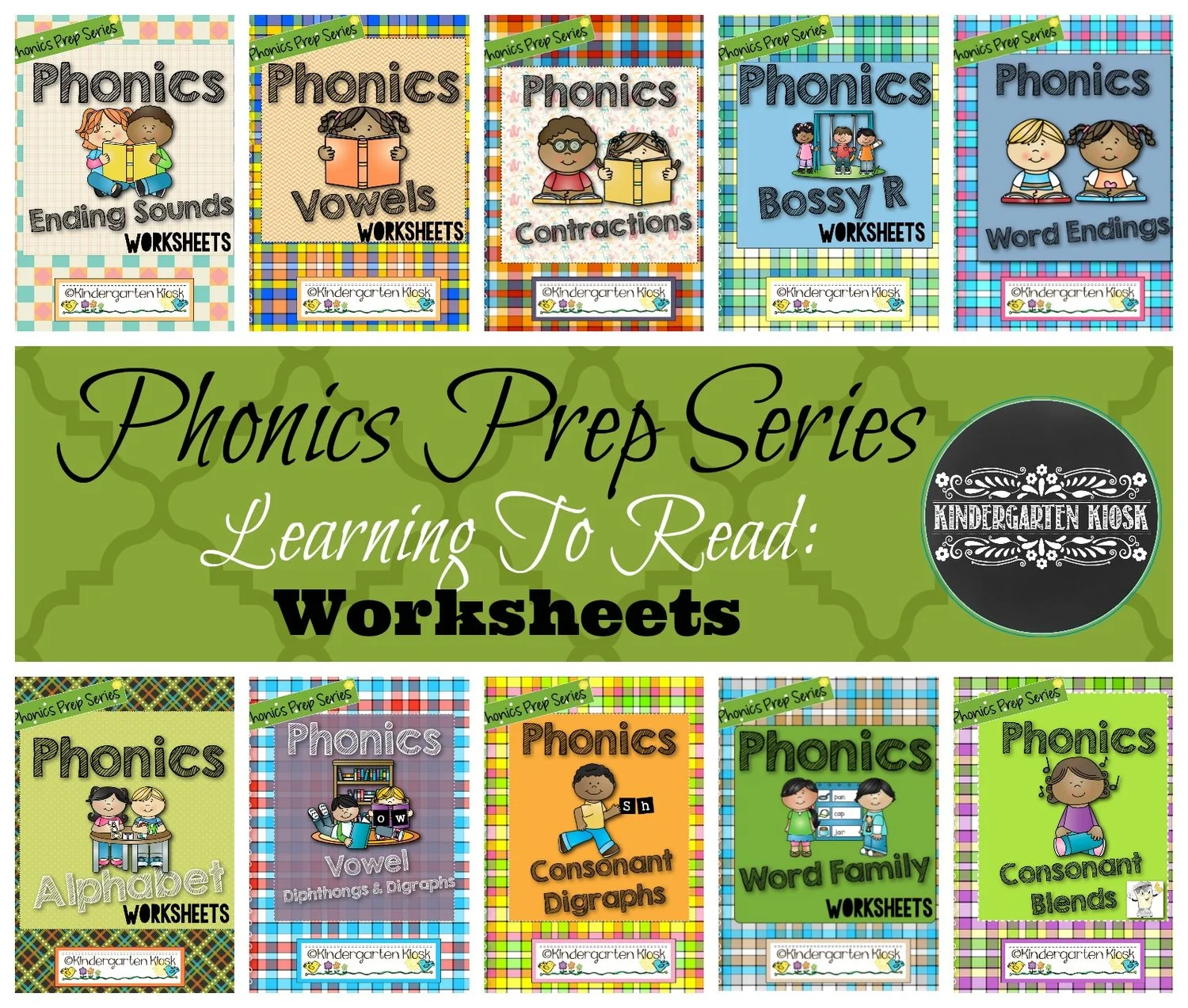 Phonics Easy-Peasy Worksheets