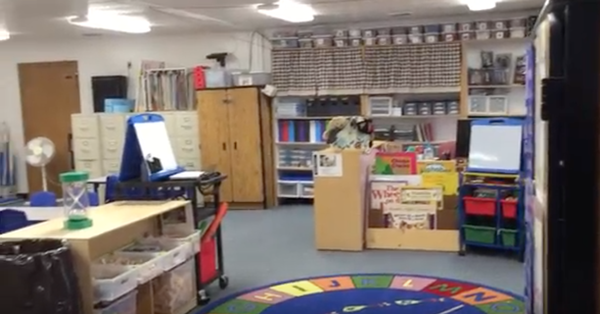 Decorating a Portable Classroom