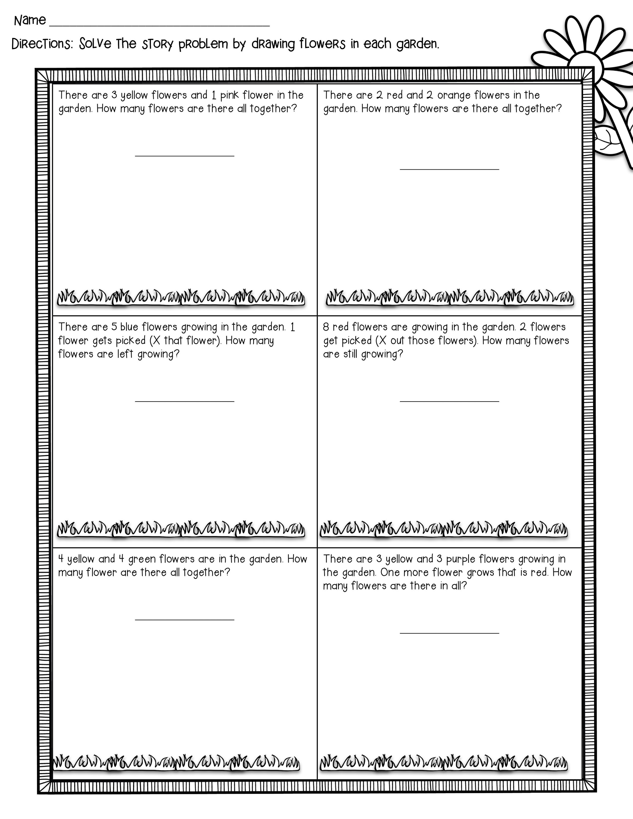 Story Problem Worksheets Kindergarten Kiosk story-problem-worksheets-kindergarten-kiosk