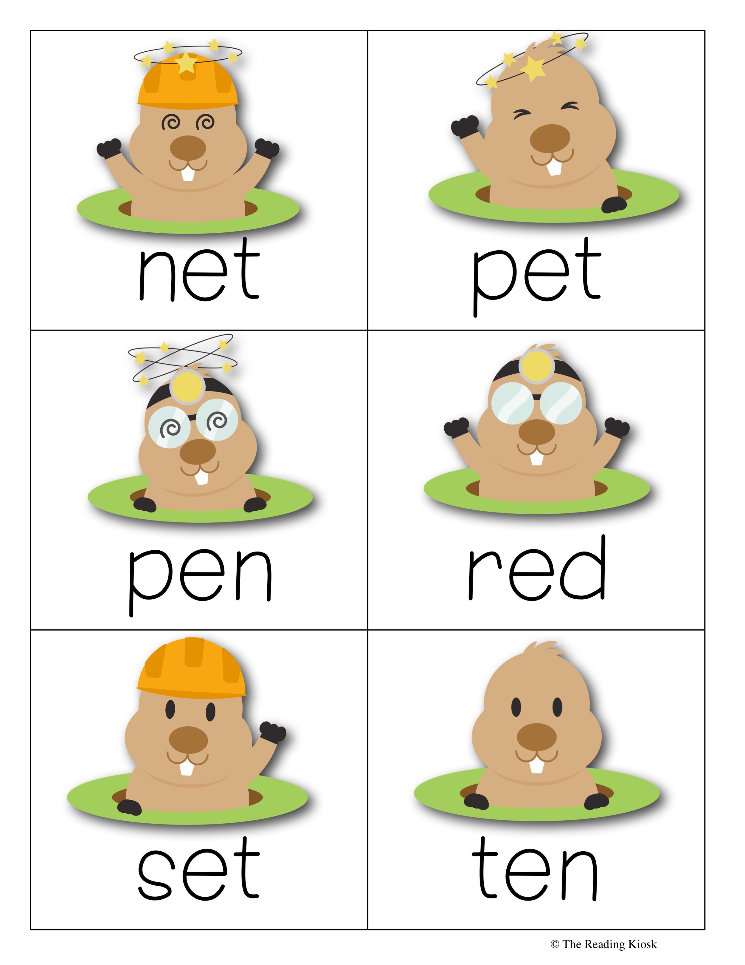 CVC Words Worksheets Games and Lessons — Kindergarten Kiosk