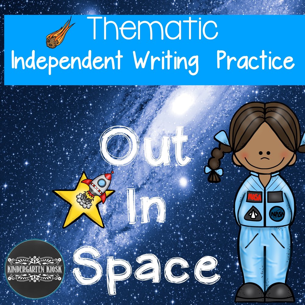 Space Theme Independent Writing Practice