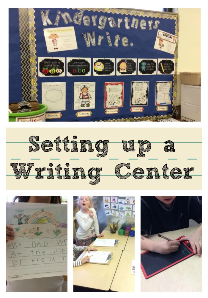 Writing Center Anchor Charts