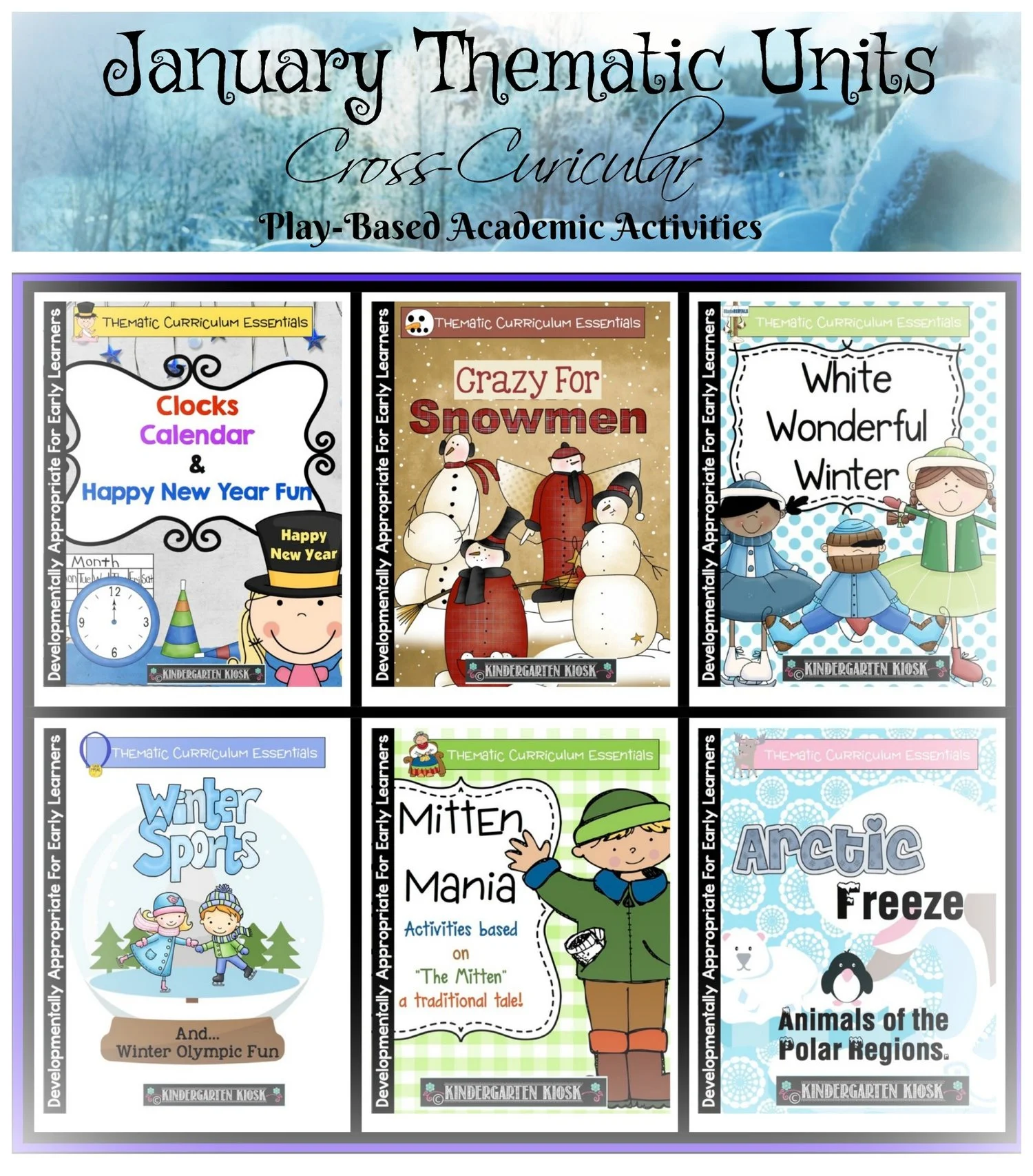 January Thematic Units