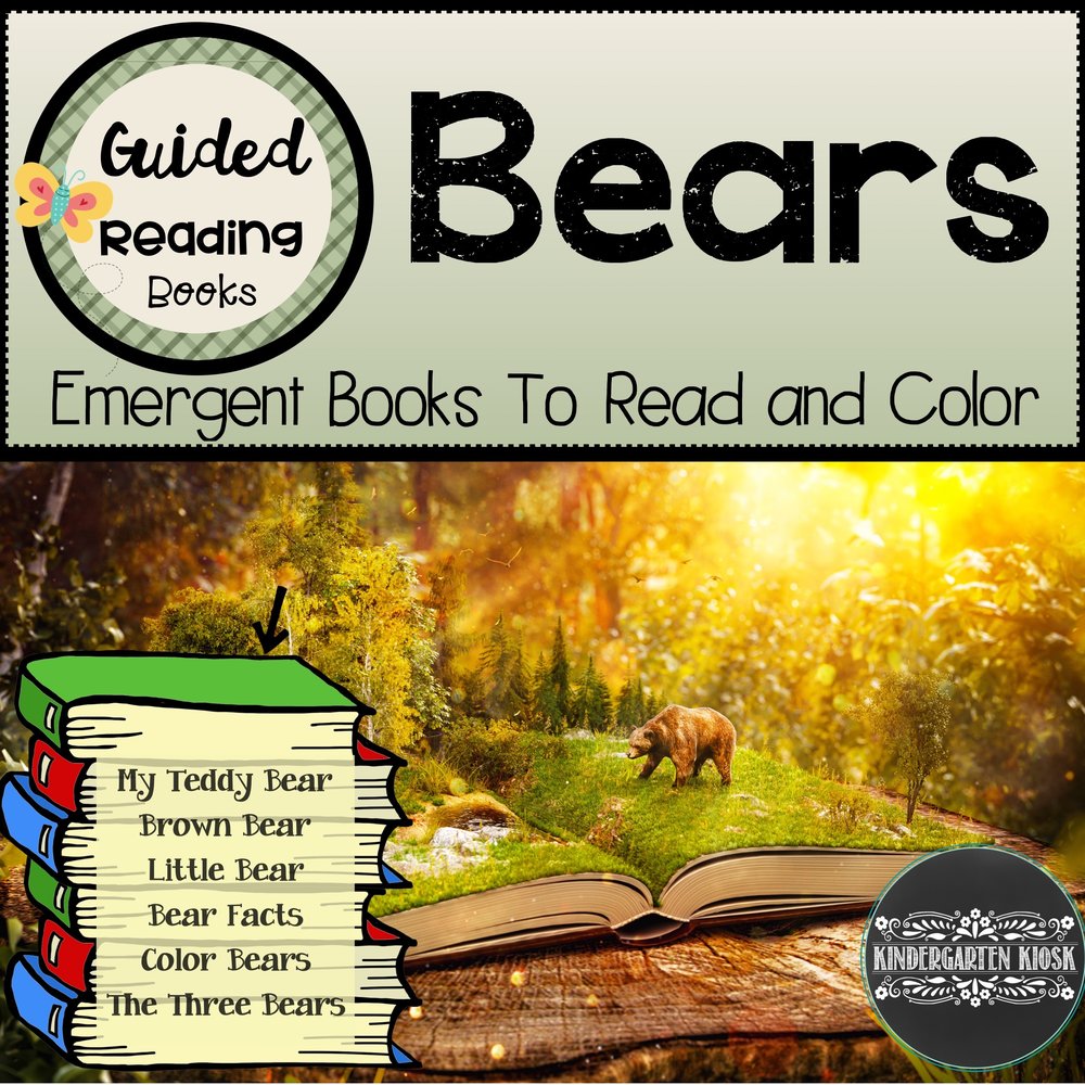 Bear Themed Sight Word Readers