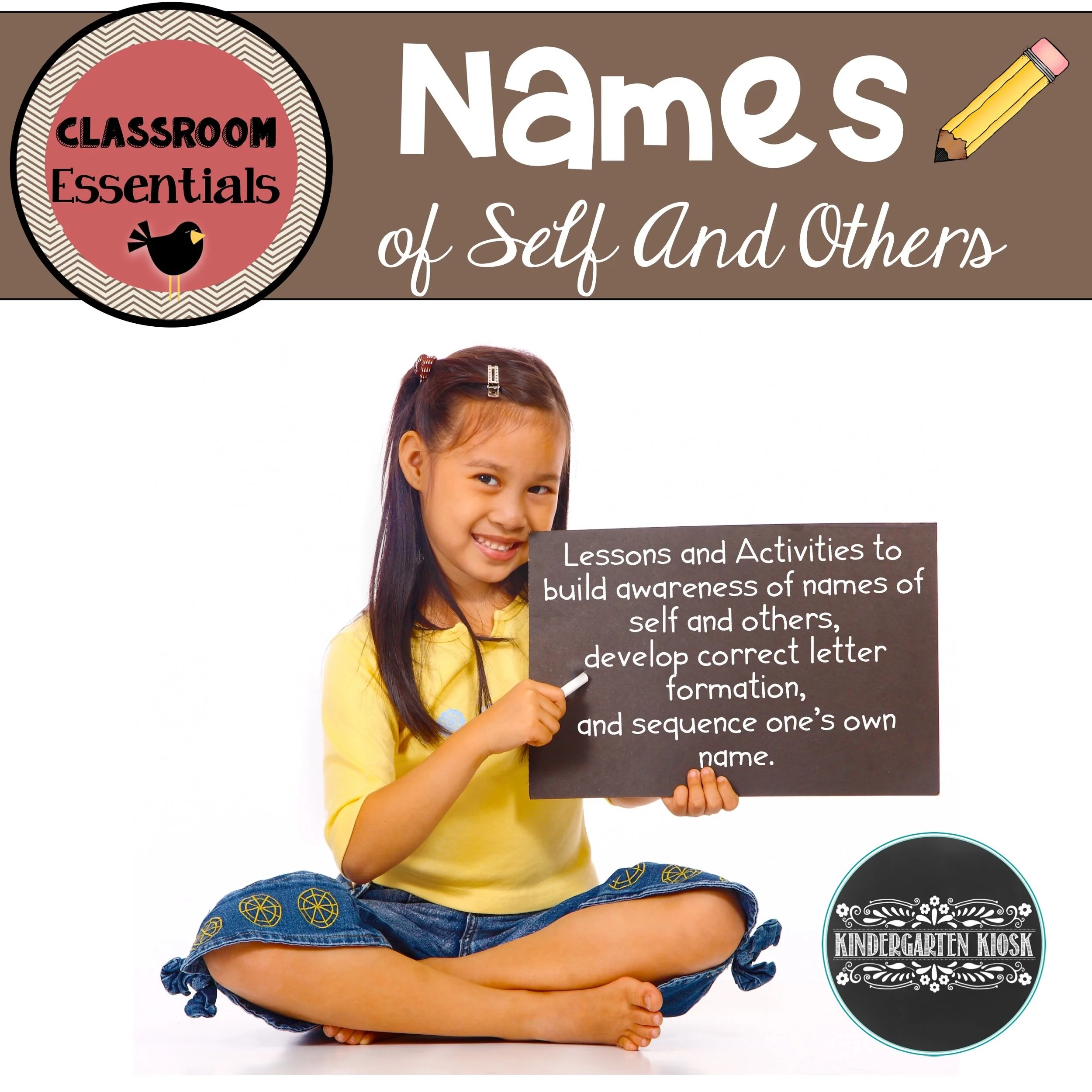Names: Learning To Sequence and Write Names of Self and Others