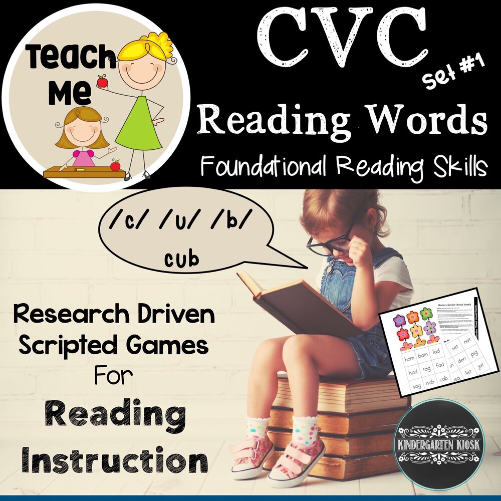 CVC Words Worksheets Games and Lessons