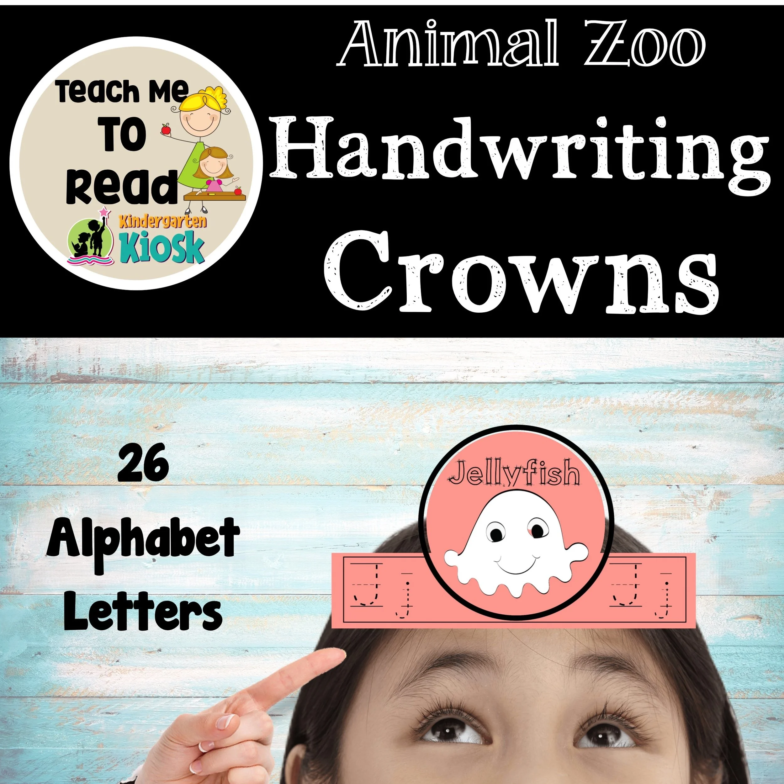 alphabet zoo phonics crown headbands kindergarten kiosk